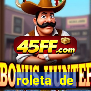 roleta de personagens de desenho animado